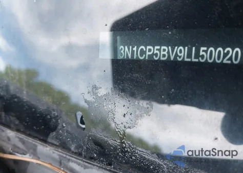 2020 Nissan Kicks S Xtronic Cvt from USA, damaged, VIN 3N1CP5BV9LL500201